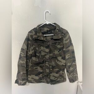 Love Tree Camouflage Military Jacket WOMENS Size‎ MEDIUM